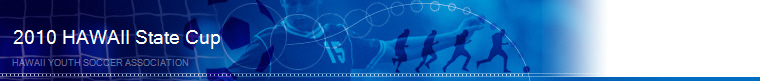2010 US Youth Soccer HAWAII State Cup banner